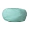 Flash Furniture Bean Bag Chair, 42 in W 42" L 19" H DG-BEAN-LARGE-SOLID-MTGN-GG - alternate 1